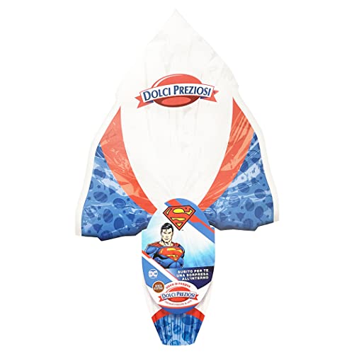 Uovo di Pasqua 2022 SUPERMAN da 280gr di finissimo cioccolato al...