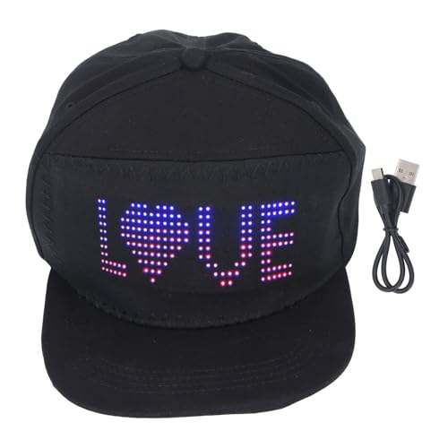 Casquette de baseball à LED avec Bluetooth écran message réglable #911 - 6