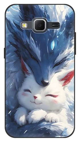 YonderYM Case Compatible with Samsung Galaxy Core Prime, with Patterns Phone Case Shockproof Protective Silicone Phone Case Matte Finish TPU Bumper Cute Patterns05