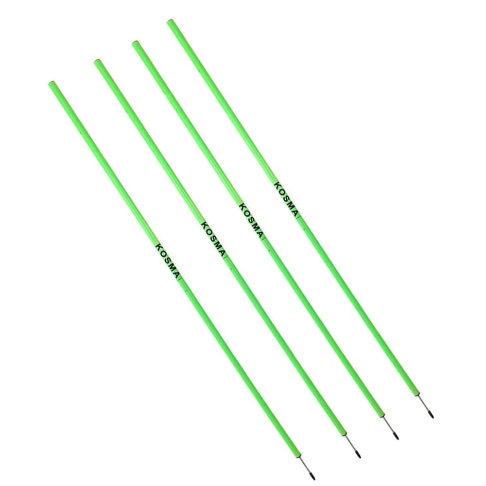 Kosma bâtons de Slalom Jeunesse Unisexe, Vert, 5ft