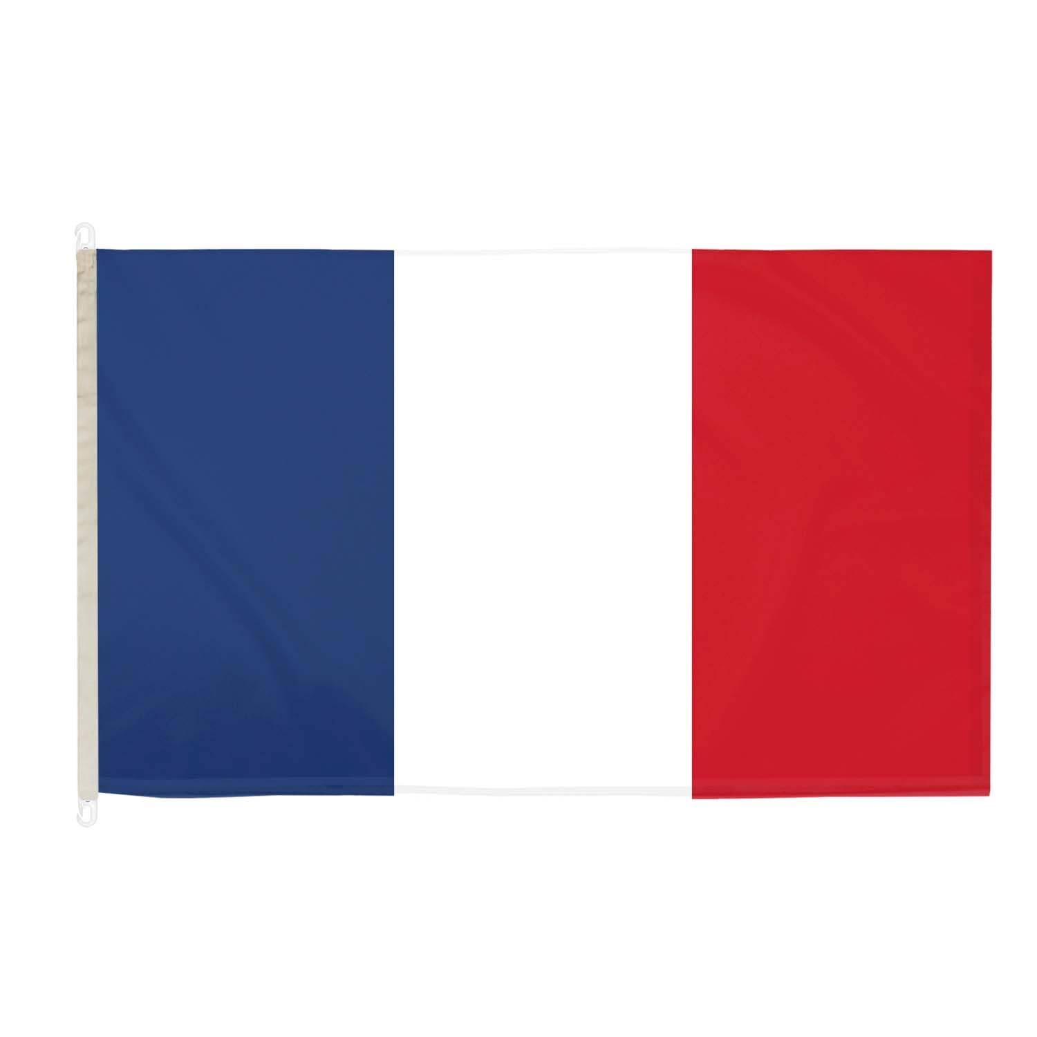 France DuraFlag with Clips 5ft x 3ft Premium Quality Flag 150cm x 90cm — image 1