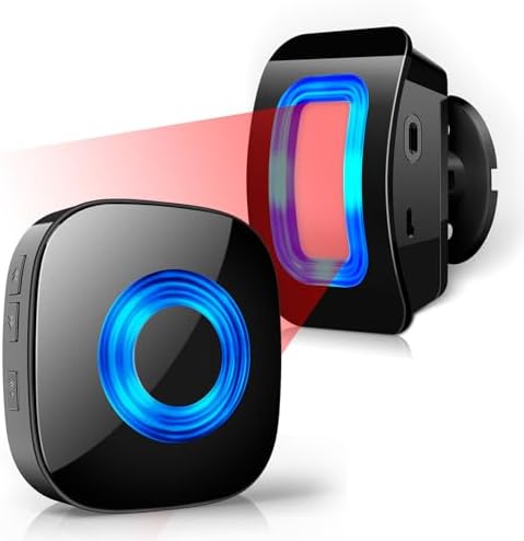 Detector de Movimiento por Infrarrojos con Detector de Alarma, Si...