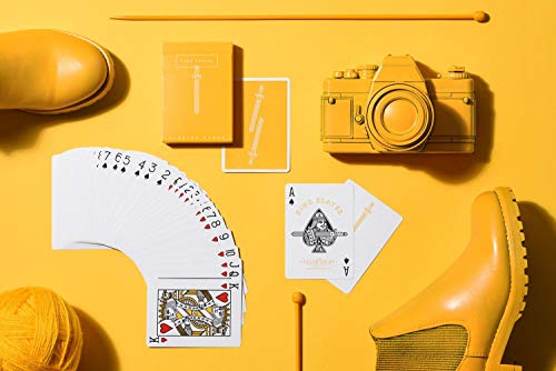 Ellusionist Playing Cards King Slayer Royal Mustard Edition Cardistry Deck #TOP2