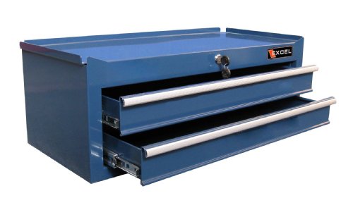 Excel TB2502X-Blue 26-Inch Steel Intermediate Chest, Blue