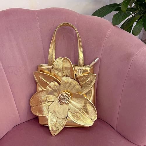 Sac à main de bal à fleurs structuré idéal pour vos tenues de soirée