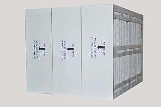 York/Carrier Custom Size 14 3/4" x 22 1/4" x 5 1/4" MERV 10 Pleated Filter for Old/Defective Electronic Air Cleaner. Package of 3.