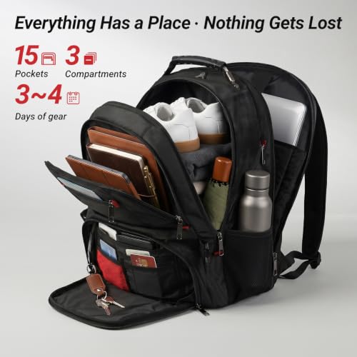 YOREPEK Large Laptop Backpack