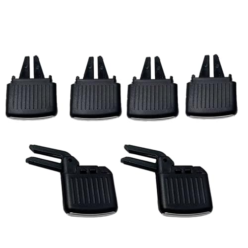 Aireador para Golf 5 (2004-2009): kit de clips para rejilla de aire de salpicadero de coche