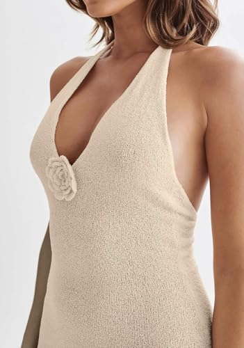 Vacation wear Crochet Beach Cover Up Summer Casual Dress Swimsuit Bathing Suit Swimwear Bikini Mesh Knit Dress3