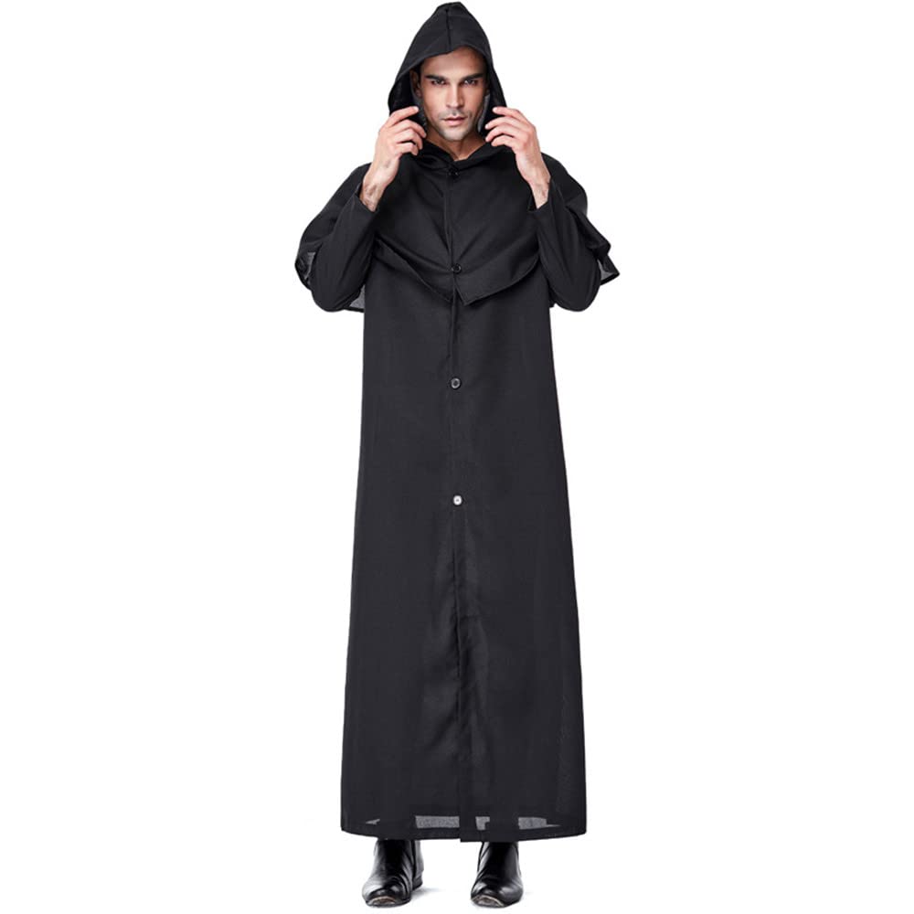 Kostium Grim Reaper – zombie, fantazyjny kostium, przebranie dla dorosłych, na imprezę, Halloween, cosplay, odgrywanie ról