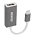 BENFEI USB-C (Thunderbolt 3) to DisplayPort 4K@60Hz Adapter, USB Type C to DisplayPort/Dp Male to Female Converter for MacBook Pro 2015/2016, ChromeBook Pixel Grey