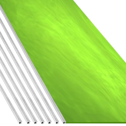 3/8' U Zinc Came for Stained Glass,3ft Length 12 Pcs Total 36ft Durable Framing Solution for Stained Glass Projects Reliable Zinc Came for Hobbyists Perfect for Your Hobby Came Needs