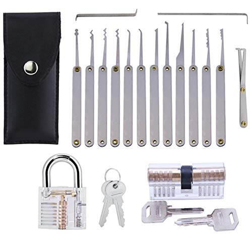 Loboo Idea Set di 17 plettri per lucchetti, kit di...