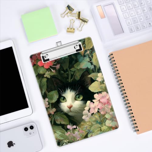 Image of Small Plastic Clipboard 6 x 9 in, Standard A5 Size Fashion Clip Board