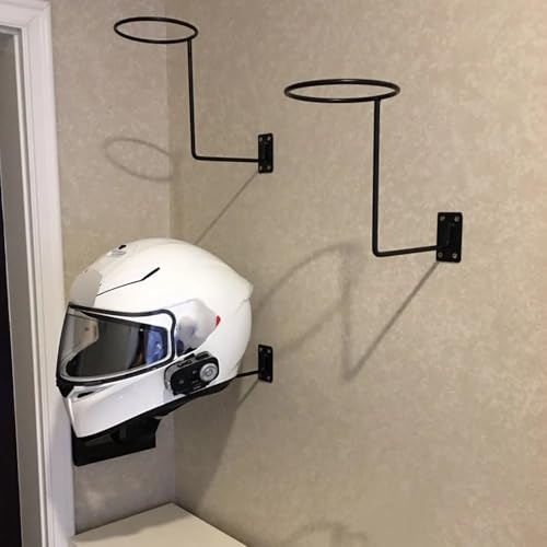 Support casque moto mural : le crochet idéal pour un garage ordonné