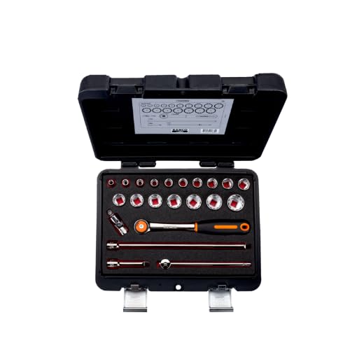 7422 MBR 3/8 Socket Set Bahco mallette douilles cliquet outillage mecanique