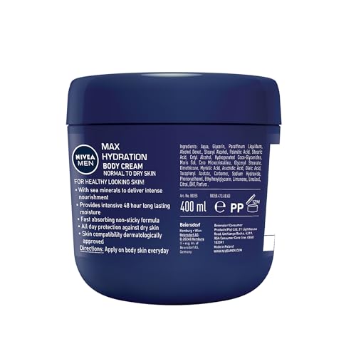 Nivea Men Max Hydration Body Cream 400 ml - vue 10