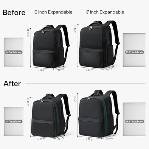 Image of Hanke Expandable Travel Backpack 16 Inch