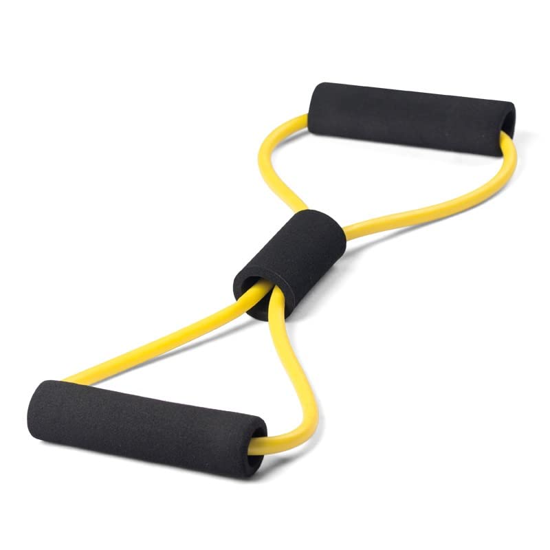 Gym Home Fitness Equipment 8 Word Pull Spot Yoga Beauty and Leg Shaping Multi-Function Resistance Band Black