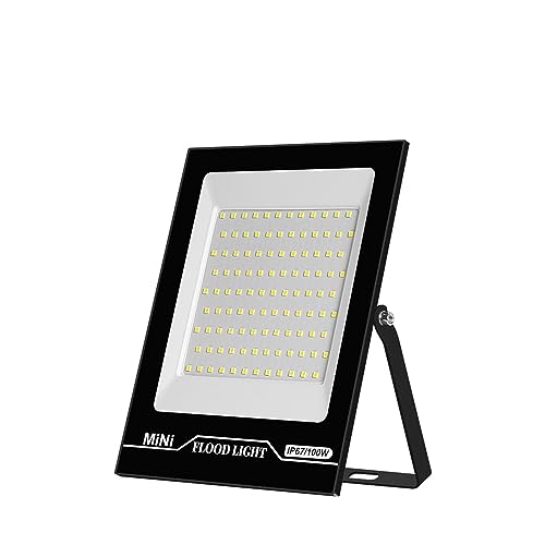 Luz de inundación llevada Foco for exteriores, luz de inundación LED, 10W, 20W, 30W, 50W, 100W, 150W, 200W, Reflector, lámpara de calle impermeable, Bombilla cuadrada for jardín Luces de paisaje de es