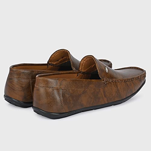 Image of Centrino Mens Slip-on Shoes | Slip On Cushioned Insole Formal Shoe |Premium Craftsmanship & Durable Build |Classic, Timeless Durable Formal Shoes with a Smart and Sleek Upper, Crafted Material (2814)