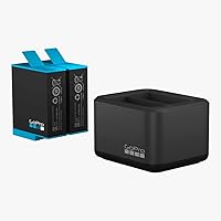 Vista 4 de GoPro Cargador de batería dual + batería (Hero9 Black) - Accesorio oficial (ADDBD-001)