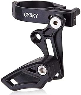 CYSKY Bike Chain Guide Mountain Bike Chain Guard MTB Bicycle Chain Protector 7075 Aluminium Alloy for Most Bicycle Road Bike Mountain Bike