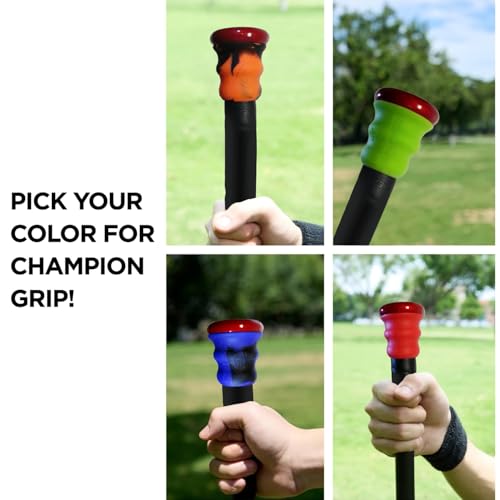 Grip-N-Rip II Softball Bat Taper Non-Slip Ergonomic Grip for Secure Hold Durable & Long-Lasting Easy Installation Fits Most Softball Bats Ideal for Enhanced Comfort & Performance (Black/Purple)