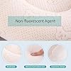 Portable Baby Pillow, Adjustable Cute Cartoon Bear Soft and Cozy Pillow, Ergonomic Design Soft Hypoallergenic Pillows for Newborn Babies Sleeping Prevent Flat Head
