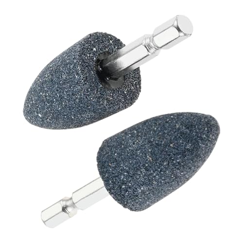 dophee 10Pcs 25mm Cone Shape Mounted Grinding Stones with 1/4" Hex Shank by dophee - Used condition - Image 8