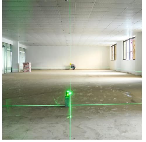 Image of KAITO Professional 16 Lines Green Laser Level Pro with Tripod Stand | 4x360 4D Cross Self-Leveling Battery-Powered Construction Tool | Metal Body Alignment