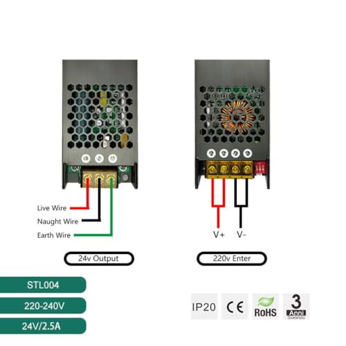 Driver LED regulable 12V 200W ideal para iluminar techos modernos y vitrinas de cocina 4