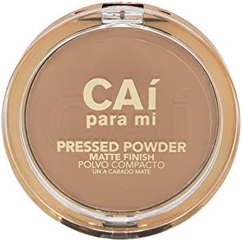 Cai Para Mi One Step Pressed Powder, Medium Coverage, Controls Oil And Shine, Lightweight, Photo Friendly, Cruelty Free, Shade Natural