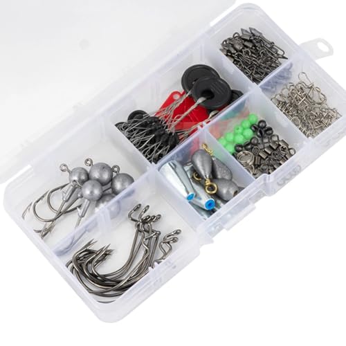 Kit de Pesca Outdoor 170 Piezas con Caja de Almacenaje miniatura 4