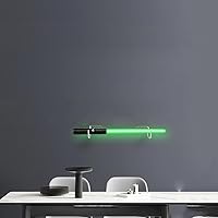 Vista 6 de WANLIAN Soporte para sable de luz, 3 estantes acrílicos transparentes (6 soportes) para pantalla de sable de luz FX, montaje en pared