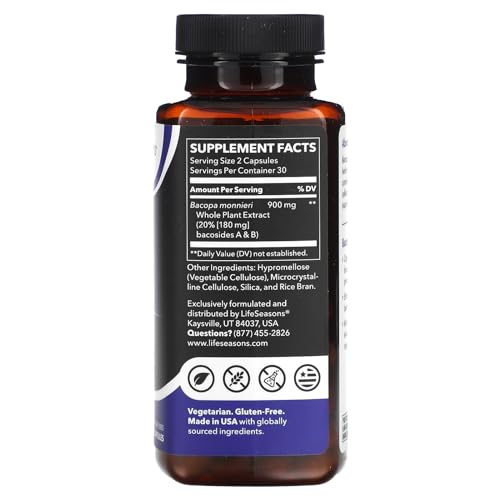 LifeSeasons Bacopa Extract