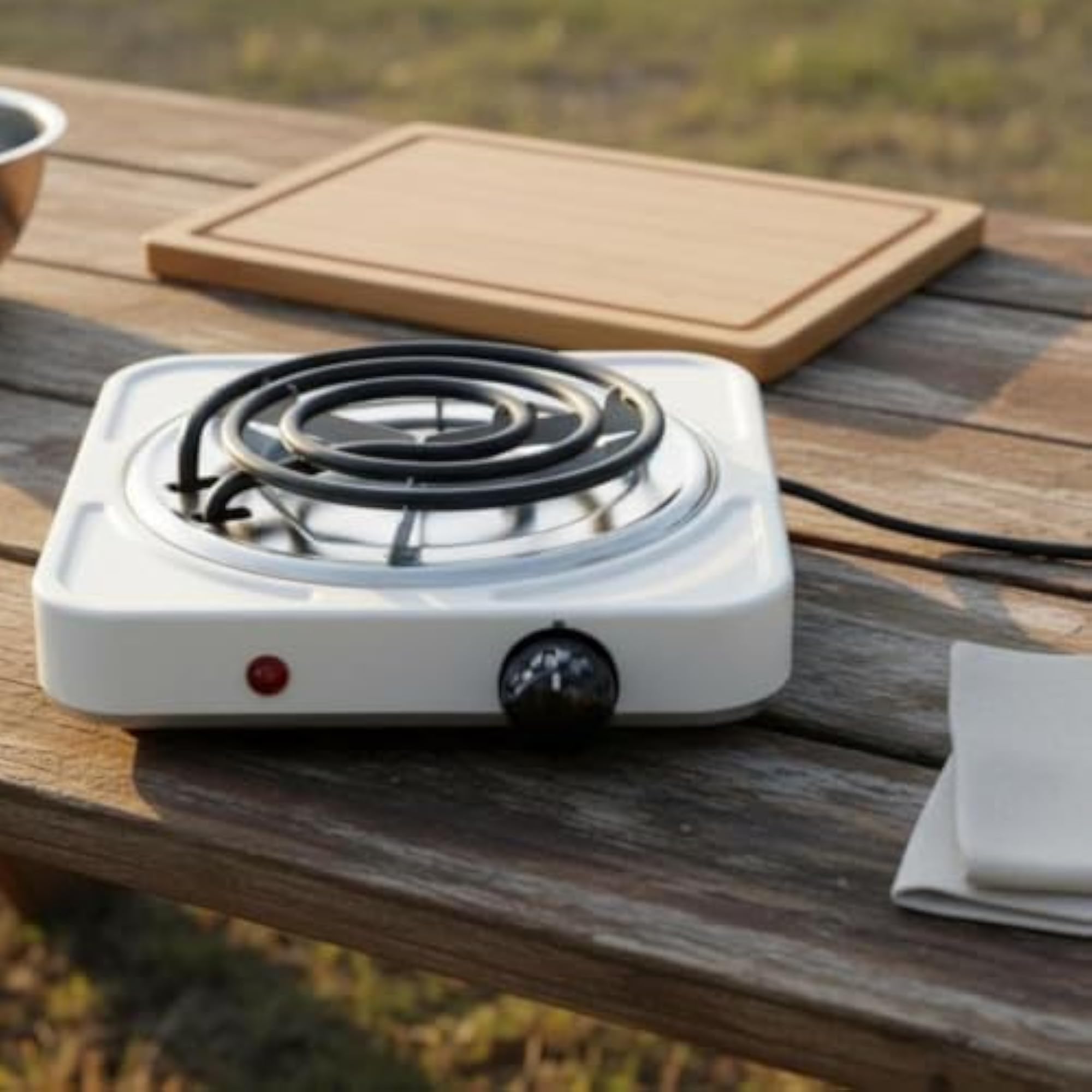 Single Coil Electric Hot Plate, 1000W Power