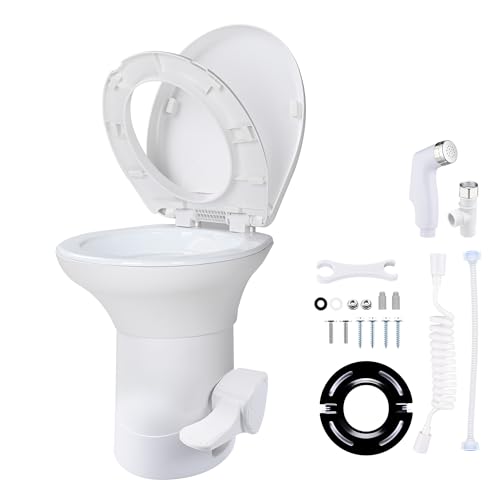 Yescom RV Toilet with Bidet Spray