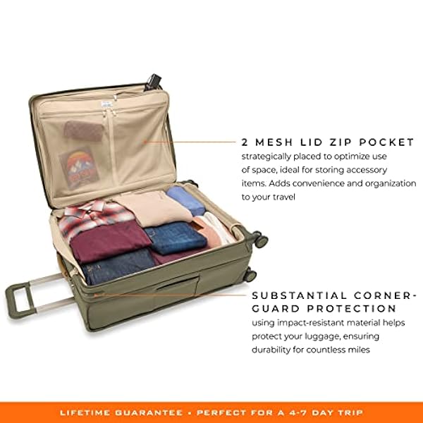 Briggs & Riley 4 Wheel Expandable Spinner Suitcases