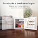 Imagen de Cecotec Nevera Pequeña Frigorífico Mini Minibar 46L GrandCooler 20000 SilentCompress White E
