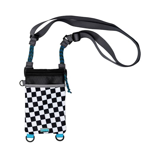 Chums Rover Phone Tote - Small Crossbody Bag with Adjustable Strap - Tactical Sling Bag for Women & Men w/Multiple Pockets (Checkers) by Chums - Used condition - US$21.30