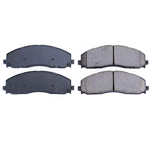Image of PowerStop Front Brake Pads for Ford F-250 Super Duty 2012-22 |F-350 Super Duty 2012-22 |F-450 Super Duty 2013-16 - Z16 Ceramic Brake Pads Replacement, 16-1680