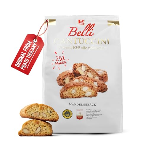 Belli Cantuccini IGP alle mandorle 25{421f5a989368d18e41c42aaaf828bec0d8ec4fd952af859e0d0510c6e7d69045} Mandeln (1x 250g) | Mandelgebäck aus Italien | Keks mit Mandeln | 250g abgepackte Gebäckstücke | italienische Kekse Belli Cantuccini IGP alle mandorle 25{421f5a989368d18e41c42aaaf828bec0d8ec4fd952af859e0d0510c6e7d69045} Mandeln (1x 250g) | Mandelgebäck aus Italien | Keks mit Mandeln | 250g abgepackte Gebäckstücke | italienische Kekse