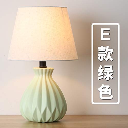 Preisvergleich Produktbild Tischlampe Wohnzimmer Schlafzimmer Nachttischlampe Kleine Nachtlicht Kinder Hotel Dekoration Modell E Grün