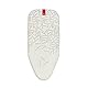 Rayen | Universal-Bügelbrettbezug | EasyClip Bügelbrettbezug | 2 Lagen: 100% Baumwoll-Canvas | Schaumstoff-Polsterung | Größe: 80 x 40 cm | Einstampfend, Beige