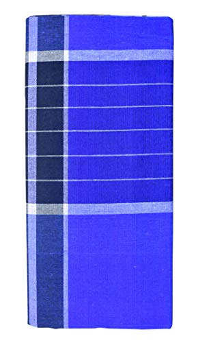 Polycotton Lungis for Men (Multi-Coloured Pack of 3)||Assorted Checks_2m3