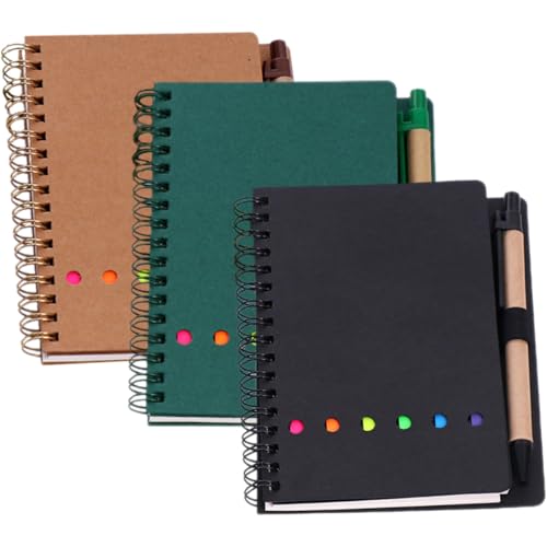 HOOWIFFY 3�� �֗��ȃX�e�B�b�L�[�m�[�g�u�b�N �X�P�W���[���Ǘ��p���^�v�����i�[ �ϋv�������������� �w�� �I�t�B�X�����\��\���p