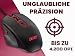 Acer Nitro Gaming Maus (4.200 DPI, anpassbar mit Vier Stufen und acht Tasten inkl. Burst Fire, LED Beleuchtung, optionale Gewichte (4x5g)) rot/schwarz