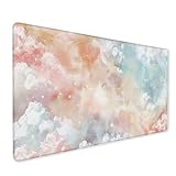 【MÚLTIPLES OPCIONES】: La alfombrilla para mouse agrega color, estilo y comodidad a su espacio de trabajo. La colorida alfombrilla para escritorio también animará su escritorio y agregará un toque artístico a su vida. Si le gustan otros estilos, visite la tienda para obtener más opciones y estilos