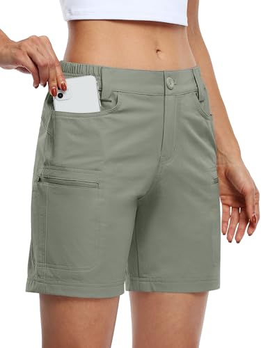 Willit Women's Quick Dry Hiking Golf Shorts